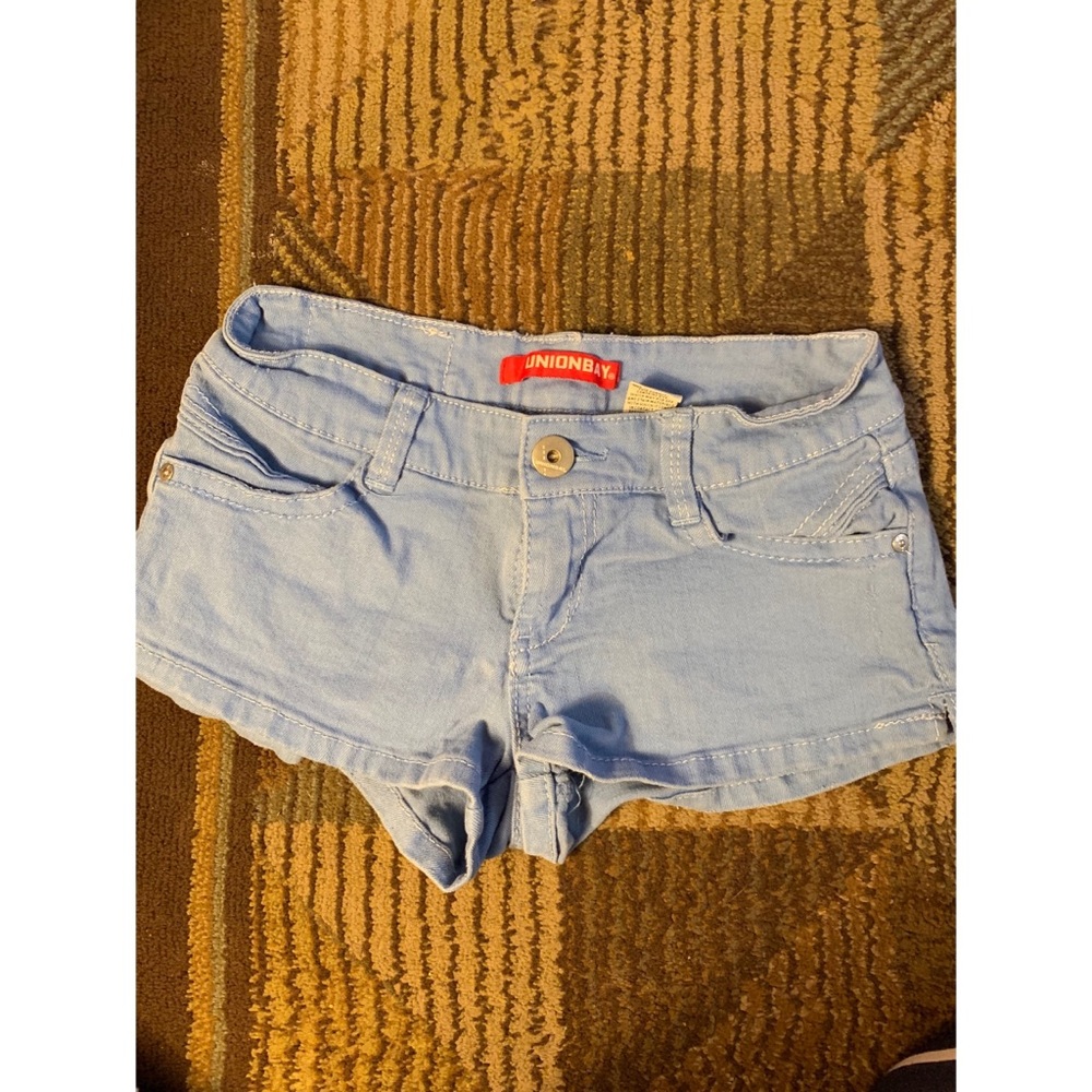 Blue shorts